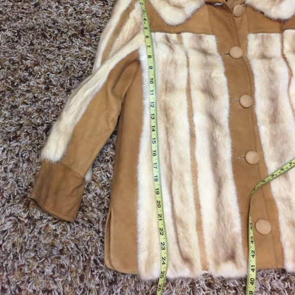 I.R. Fox,Woman, Genuine Fur Jacket,Size M,long sleeve, buttons,Internal lining.! - Picture 8 of 8